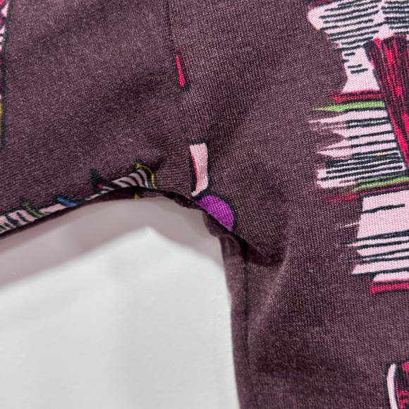 NWT LuLaRoe Irma tunic hi low hem book pattern very oversized XXS - Picture 4 of 13